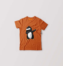Load image into Gallery viewer, Dab Penguin Kids T-Shirt for Boy/Girl-Orange-Ektarfa.online
