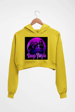 Load image into Gallery viewer, Deep Purple Crop HOODIE FOR WOMEN-Ektarfa.online
