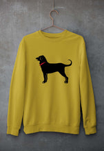 Load image into Gallery viewer, Black Dog Unisex Sweatshirt for Men/Women-Mustard Yellow-Ektarfa.online
