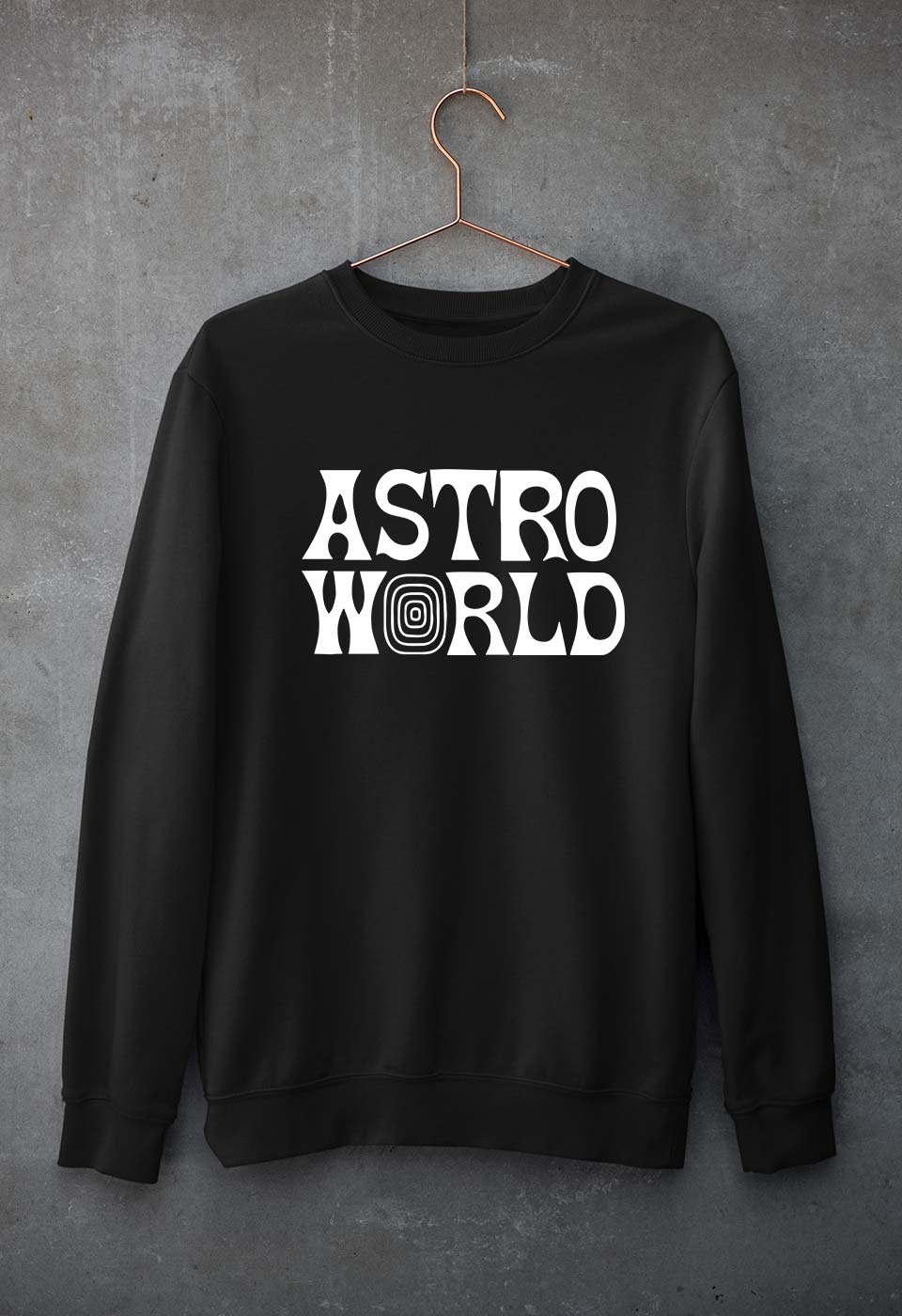 Astroworld Travis Scott Unisex Sweatshirt for Men/Women-Black-Ektarfa.online