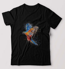 Load image into Gallery viewer, Parrot T-Shirt for Men-Black-Ektarfa.online
