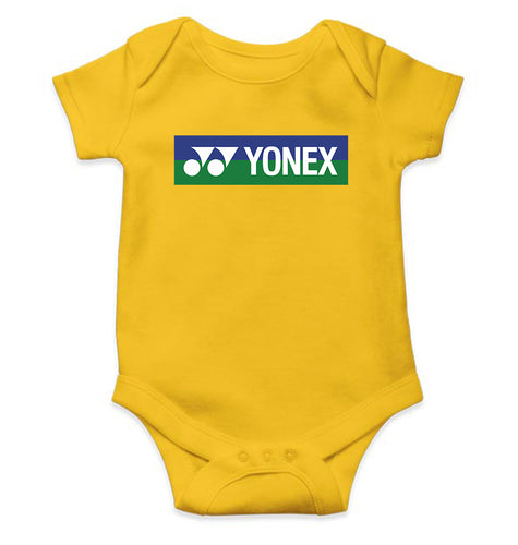 Yonex Kids Romper For Baby Boy/Girl-0-5 Months(18 Inches)-Yellow-Ektarfa.online