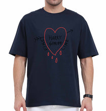Load image into Gallery viewer, Harry Styles Oversized T-Shirt for Men-Navy Blue-Ektarfa.online
