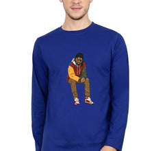 Load image into Gallery viewer, J. Cole Full Sleeves T-Shirt for Men-Royal Blue-Ektarfa.online
