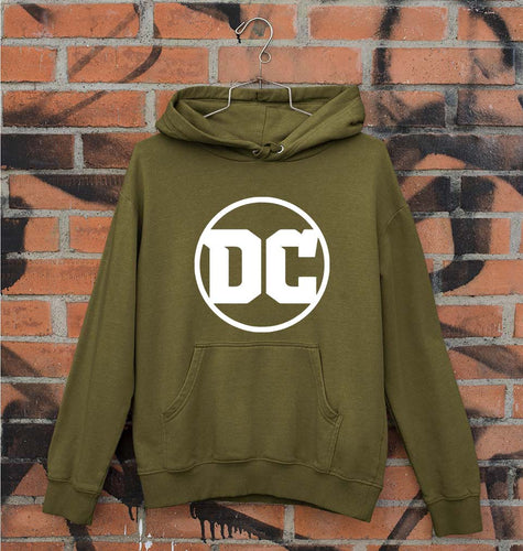 DC Unisex Hoodie for Men/Women-Olive Green-Ektarfa.online