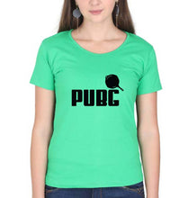 Load image into Gallery viewer, PUBG T-Shirt for Women-Flag Green-Ektarfa.online
