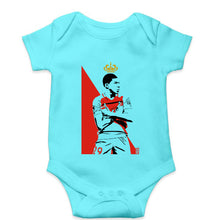 Load image into Gallery viewer, Kylian Mbappé Kids Romper For Baby Boy/Girl-0-5 Months(18 Inches)-Sky Blue-Ektarfa.online
