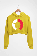 Load image into Gallery viewer, Pokémon Crop HOODIE FOR WOMEN-Mustard yellow-Ektarfa.online
