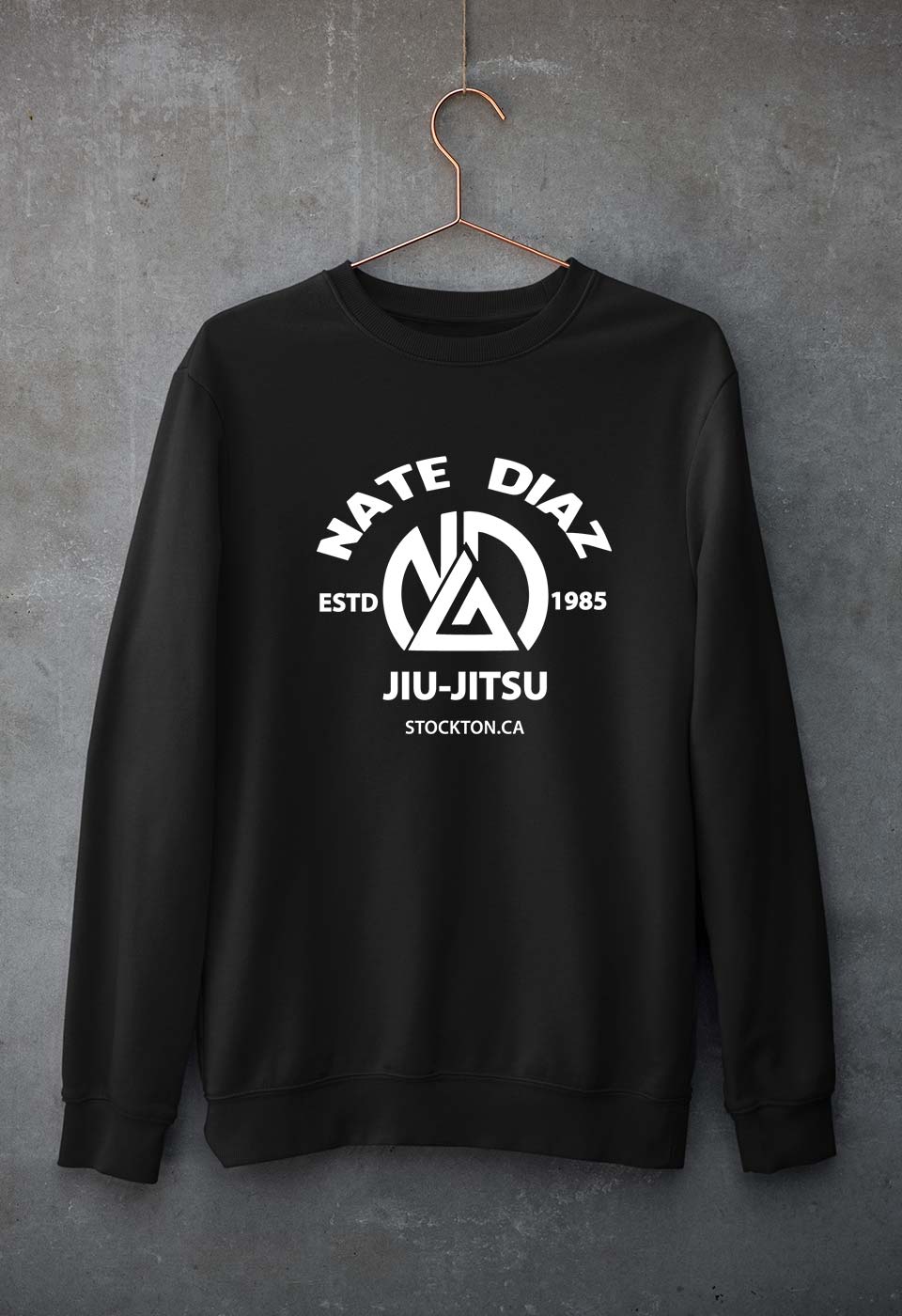 Nate Diaz UFC Unisex Sweatshirt for Men/Women-Black-Ektarfa.online