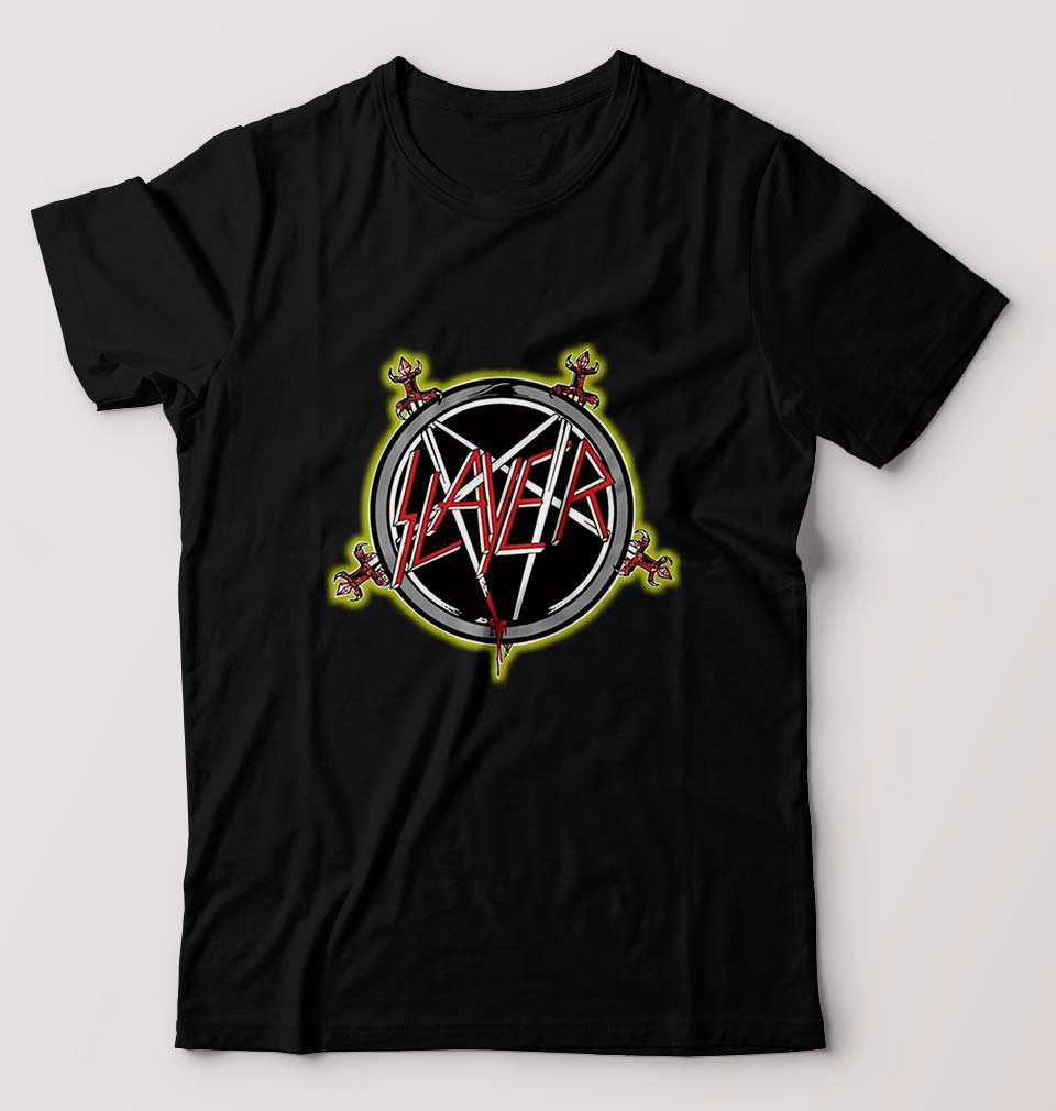 Slayer T-Shirt for Men-Black-Ektarfa.online