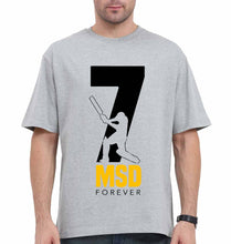 Load image into Gallery viewer, MS Dhoni (MSD) Oversized T-Shirt for Men-Grey-Ektarfa.online
