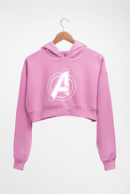 Load image into Gallery viewer, Avengers Crop HOODIE FOR WOMEN-Light Baby Pink-Ektarfa.online
