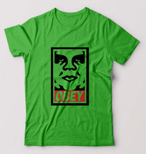 Load image into Gallery viewer, Obey T-Shirt for Men-flag green-Ektarfa.online
