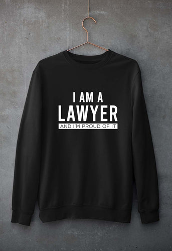 Lawyer Unisex Sweatshirt for Men/Women-Black-Ektarfa.online