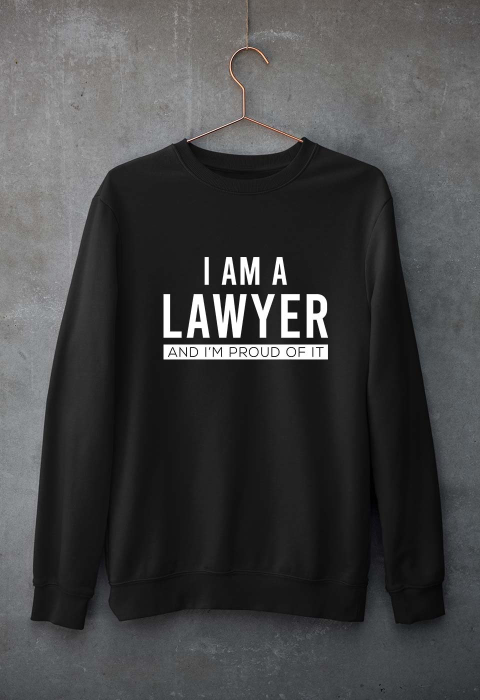 Lawyer Unisex Sweatshirt for Men/Women-Black-Ektarfa.online