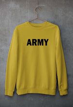 Load image into Gallery viewer, Army Unisex Sweatshirt for Men/Women-Mustard Yellow-Ektarfa.online
