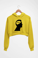 Load image into Gallery viewer, Mindhunter Crop HOODIE FOR WOMEN-Mustard Yellow-Ektarfa.online
