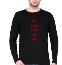 Load image into Gallery viewer, Gym Full Sleeves T-Shirt for Men-Black-Ektarfa.online
