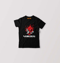 Load image into Gallery viewer, Cyberpunk Samurai Kids T-Shirt for Boy/Girl-Black-Ektarfa.online
