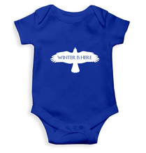 Load image into Gallery viewer, GOT Game Of Thrones Winter Is Here Kids Romper For Baby Boy/Girl-0-5 Months(18 Inches)-Royal Blue-Ektarfa.online
