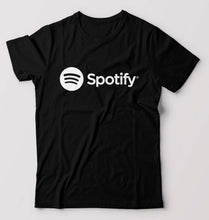 Load image into Gallery viewer, Spotify T-Shirt for Men-Black-Ektarfa.online
