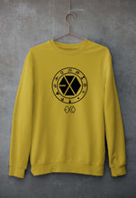 Load image into Gallery viewer, EXO Unisex Sweatshirt for Men/Women-Mustard Yellow-Ektarfa.online
