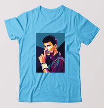 Load image into Gallery viewer, Novak Djokovic Tennis T-Shirt for Men-Light Blue-Ektarfa.online
