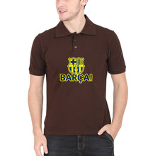 Load image into Gallery viewer, FCB Polo T-Shirt for Men-Coffee Brown-Ektarfa.online
