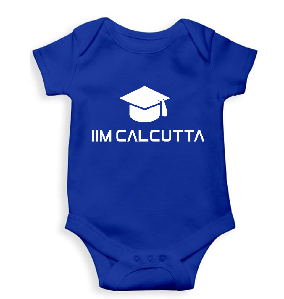IIM C Calcutta Kids Romper For Baby Boy/Girl-Royal Blue-Ektarfa.online
