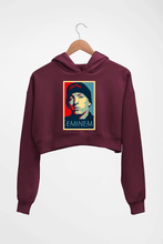 Load image into Gallery viewer, EMINEM Crop HOODIE FOR WOMEN-Maroon-Ektarfa.online
