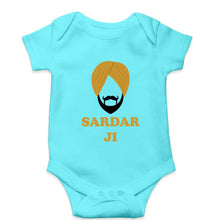 Load image into Gallery viewer, Sardar JI Kids Romper For Baby Boy/Girl-Sky Blue-Ektarfa.online
