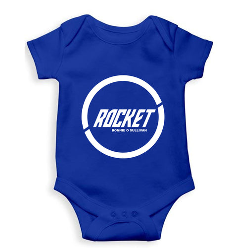 Ronnie O'Sullivan Snooker Kids Romper For Baby Boy/Girl-0-5 Months(18 Inches)-Royal Blue-Ektarfa.online