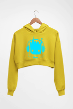 Load image into Gallery viewer, Groot Crop HOODIE FOR WOMEN-Mustard Yellow-Ektarfa.online
