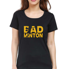 Load image into Gallery viewer, Badminton T-Shirt for Women-Black-Ektarfa.online
