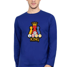 Load image into Gallery viewer, Ludo King Full Sleeves T-Shirt for Men-Royal Blue-Ektarfa.online
