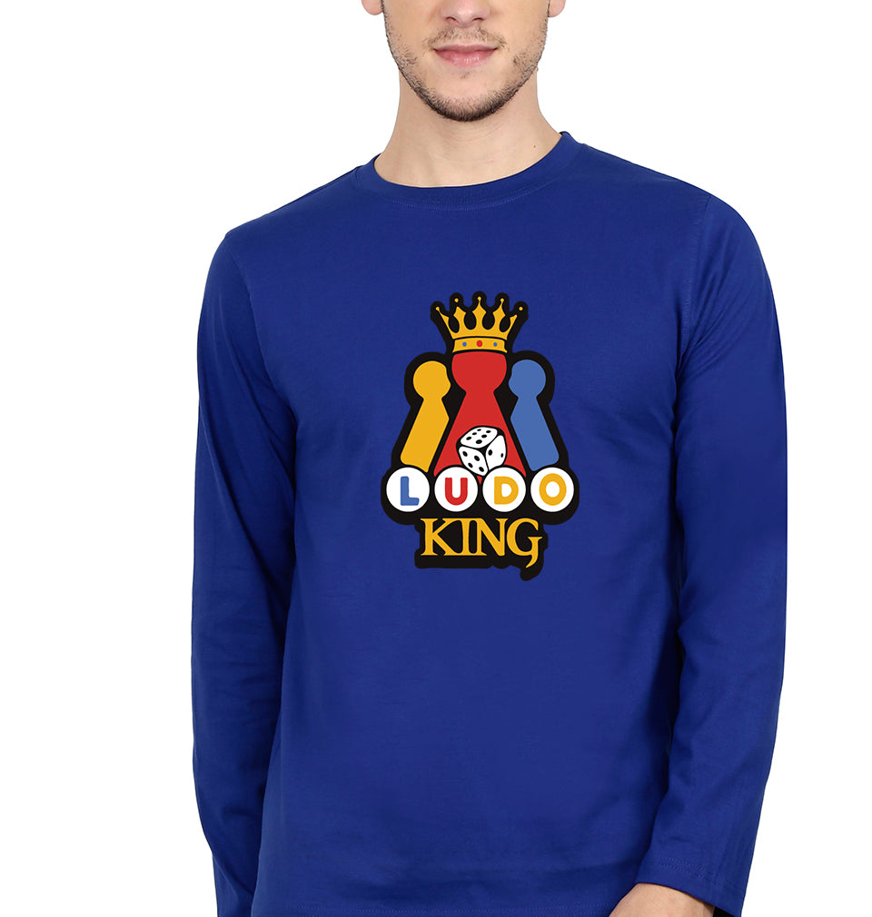 Ludo King Full Sleeves T-Shirt for Men-Royal Blue-Ektarfa.online