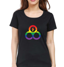 Load image into Gallery viewer, Trifecta T-Shirt for Women-Black-Ektarfa.online
