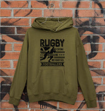 Load image into Gallery viewer, Rugby Unisex Hoodie for Men/Women-Olive Green-Ektarfa.online
