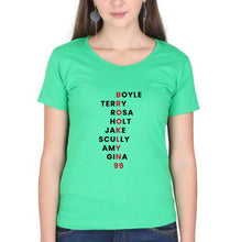 Load image into Gallery viewer, Brooklyn Nine-Nine T-Shirt for Women-Flag Green-Ektarfa.online
