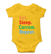 Load image into Gallery viewer, Carrom Kids Romper For Baby Boy/Girl-Yellow-Ektarfa.online
