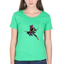 Load image into Gallery viewer, Hawkeye T-Shirt for Women-Flag Green-Ektarfa.online
