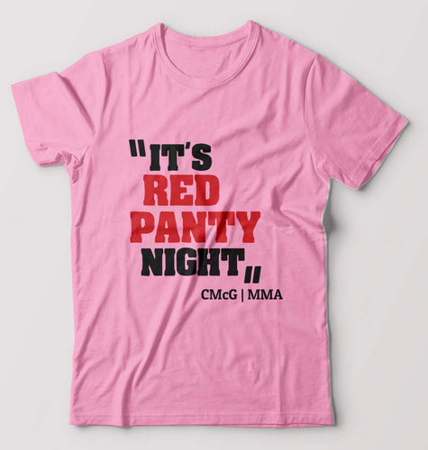 Conor McGregor UFC T-Shirt for Men-Light Baby Pink-Ektarfa.online