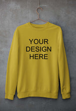 Load image into Gallery viewer, Customized-Custom-Personalized Unisex Sweatshirt for Men/Women-Mustard Yellow-Ektarfa.online
