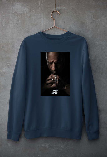 Fast X Vin Diesel Unisex Sweatshirt for Men/Women-Navy Blue-Ektarfa.online