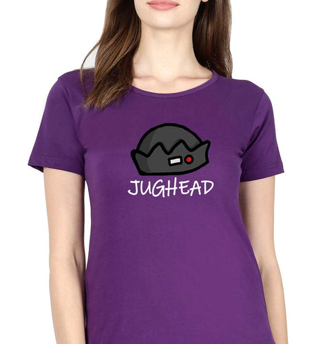 Jughead Jones Riverdale T-Shirt for Women-Purple-Ektarfa.online