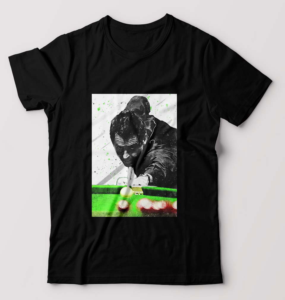 Ronnie O'Sullivan Snooker T-Shirt for Men-Black-Ektarfa.online