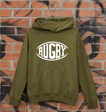 Load image into Gallery viewer, Rugby Unisex Hoodie for Men/Women-Olive Green-Ektarfa.online
