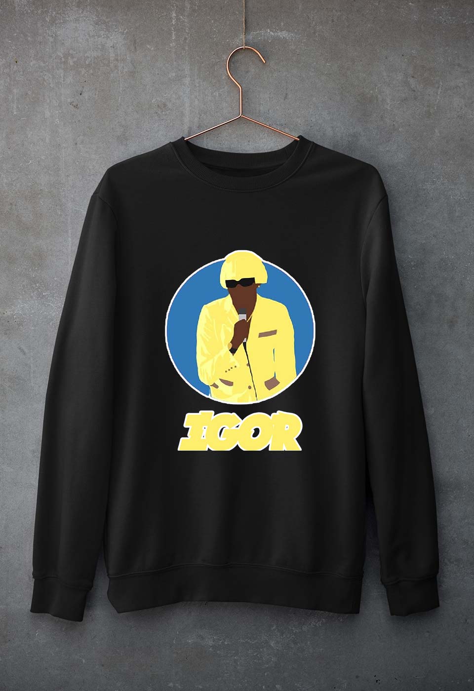 Igor Unisex Sweatshirt for Men/Women-Black-Ektarfa.online