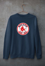 Load image into Gallery viewer, Boston Red Sox Baseball Unisex Sweatshirt for Men/Women-Navy Blue-Ektarfa.online
