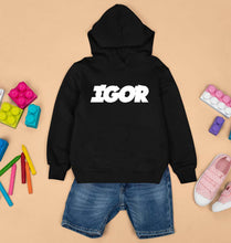 Load image into Gallery viewer, Igor Kids Hoodie for Boy/Girl-Black-Ektarfa.online

